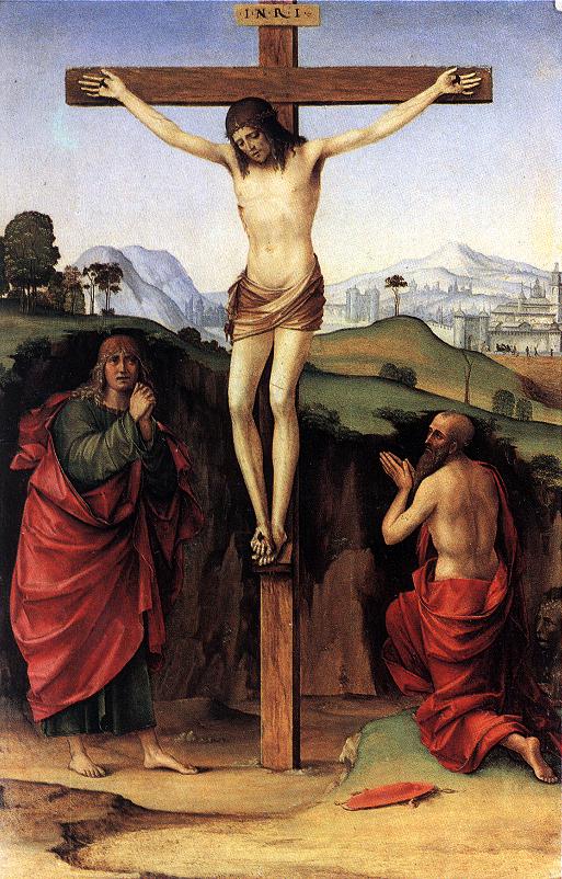 Crucifixion with Sts John and Jerome dfh